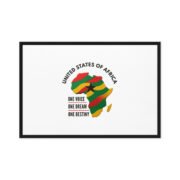 A United States of Africa Framed canva - Image 9
