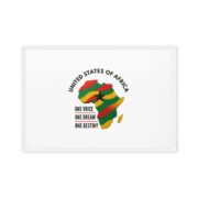 A United States of Africa Framed canva - Image 10