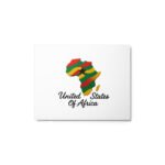 A United States of Africa Metal prints