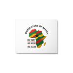 A United States of Africa Metal print
