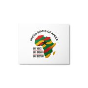 A United States of Africa Metal print