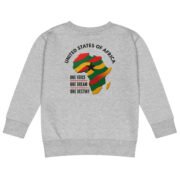 A United States of Africa Kids crew neck sweatshirt - Image 5