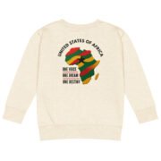 A United States of Africa Kids crew neck sweatshirt - Image 6