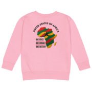 A United States of Africa Kids crew neck sweatshirt - Image 4