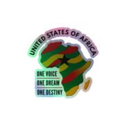 A United States of Africa Holographic stickers - Image 2