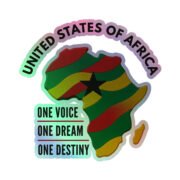 A United States of Africa Holographic stickers - Image 3