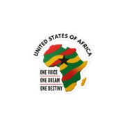 A United States of Africa Bubble-free stickers - Image 2