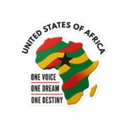 A United States of Africa Bubble-free stickers - Image 3