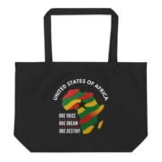 A United States of Africa Large organic tote bag - Image 2