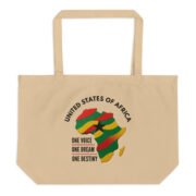 A United States of Africa Large organic tote bag - Image 2