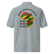 A United States of Africa Unisex Premium Polo - Image 5
