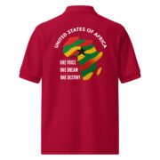 A United States of Africa Unisex Premium Polo - Image 5