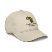 A United States of Africa Organic dad hat - Image 5