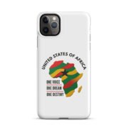 A United States of Africa Snap case for iPhone® - Image 3
