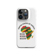 A United States of Africa Snap case for iPhone® - Image 18