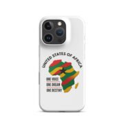 A United States of Africa Snap case for iPhone® - Image 22