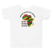 A United States of Africa Toddler Short Sleeve Tee - Image 7