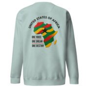 A United States of Africa Unisex Premium Sweatshirt - Image 3