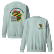 A United States of Africa Unisex Premium Sweatshirt - Image 27