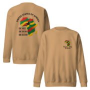 A United States of Africa Unisex Premium Sweatshirt - Image 26