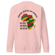 A United States of Africa Unisex Premium Sweatshirt - Image 4
