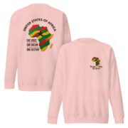 A United States of Africa Unisex Premium Sweatshirt - Image 28
