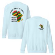A United States of Africa Unisex Premium Sweatshirt - Image 30