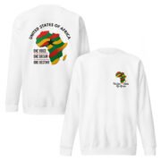 A United States of Africa Unisex Premium Sweatshirt