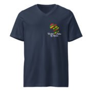 A United States of Africa Unisex Short Sleeve V-Neck T-Shirt - Image 2