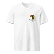 A United States of Africa Unisex Short Sleeve V-Neck T-Shirt