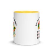 A United States of Africa Mug with Color Inside - Image 2