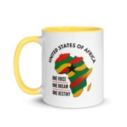 A United States of Africa Mug with Color Inside - Image 3