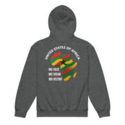 A United States of Africa Youth heavy blend hoodie - Image 7