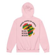A United States of Africa Youth heavy blend hoodie - Image 6