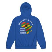 A United States of Africa Youth heavy blend hoodie - Image 8